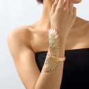 Luxury Punk Fashion Vintage Hip Hop Cuff Wide Eagle Bangle