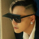Wide-frame bicycle sunglasses, personalized and colorful