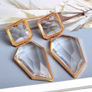 New Acrylic Clear Drop Earrings
