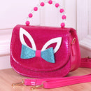Little Girls Bags Princess Crossbody bags Girls Cute Cartoon Rabbit Ear Design Bow Décor Crossbody Bag - FayaChoice