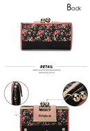 Fashion Ladies PU leather Purse Wallet large capacity