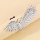 Luxury Punk Fashion Vintage Hip Hop Cuff Wide Eagle Bangle