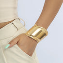 Statement Big Cuff Bracelets Bangles For Women New Style Personality Fashion Metallic Open Bracelet