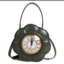 Floral Clock Handbag
