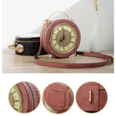 New Vintage Real Alarm Clock Women Shoulder Bag