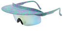 Wide-frame bicycle sunglasses, personalized and colorful