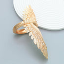 Luxury Punk Fashion Vintage Hip Hop Cuff Wide Eagle Bangle