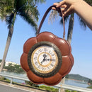 Floral Clock Handbag