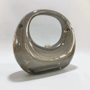 Fashionable New Style Acrylic Clutch Evening Luxury Handbag with Metallic Chain