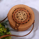 Bohemian Style Vintage Woven Straw Raw Bag ( Size: 18*7.5 cm)