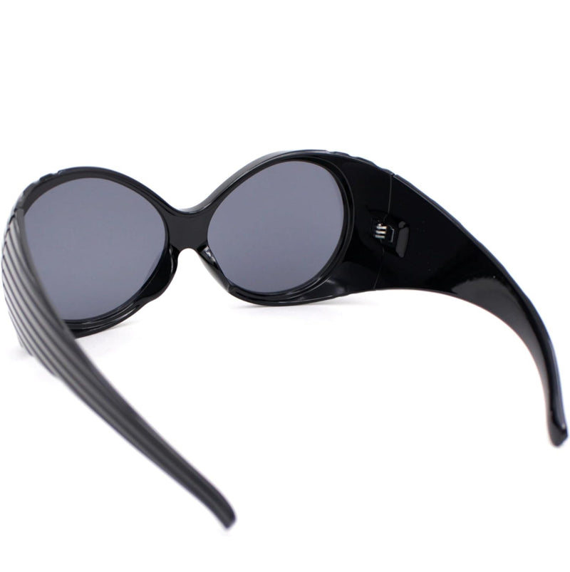 Vintage Oval Oversized  Sunglasses Fashion Brand Designer Gradient Shades UV400