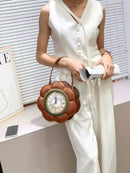 Floral Clock Handbag