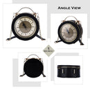 New Vintage Real Alarm Clock Women Shoulder Bag