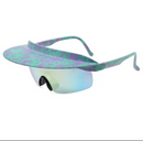 Wide-frame bicycle sunglasses, personalized and colorful