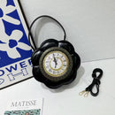 Floral Clock Handbag