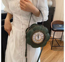 Floral Clock Handbag