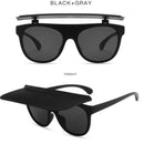 Wide-frame bicycle sunglasses, personalized and colorful