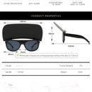 Wide-frame bicycle sunglasses, personalized and colorful