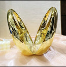 Fashionable New Style Acrylic Clutch Evening Luxury Handbag with Metallic Chain