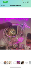 Fashionable New Style Acrylic Clutch Evening Luxury Handbag with Metallic Chain