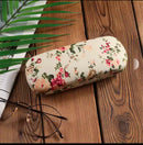 Portable Floral Eyeglasses Glasses Case Protector Bags Hard Box Holder, Glasses Case Protector, Glasses Case
