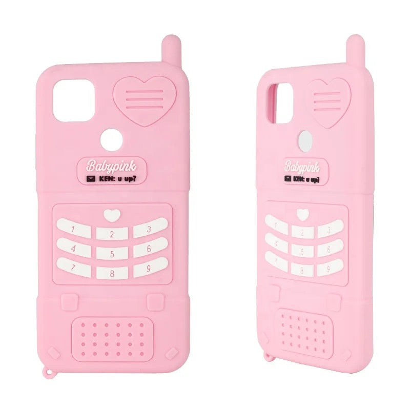 Cute Pink Barbie Girl Pink Phone Anti Drop