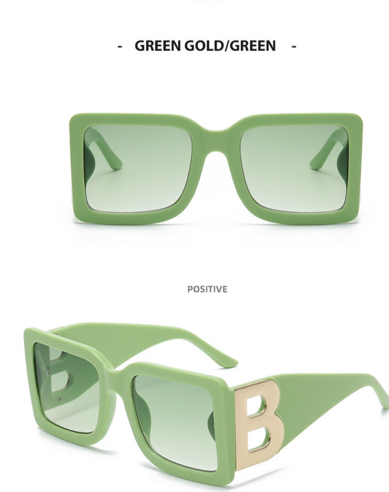 Fashion Designer Square Sunglasses