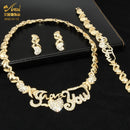 XOXO Gold Color Jewelry Set Dubai Gold Jewelry Set