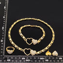 XOXO Gold Color Jewelry Set Dubai Gold Jewelry Set