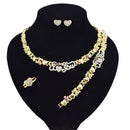 XOXO Gold Color Jewelry Set Dubai Gold Jewelry Set