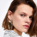 New Acrylic Clear Drop Earrings