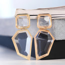 New Acrylic Clear Drop Earrings