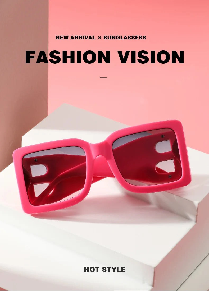 Fashion Designer Square Sunglasses