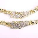 XOXO Gold Color Jewelry Set Dubai Gold Jewelry Set