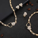 XOXO Gold Color Jewelry Set Dubai Gold Jewelry Set