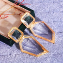 New Acrylic Clear Drop Earrings