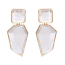 New Acrylic Clear Drop Earrings