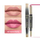 Makeup Double-Headed Automatic Rotating Lip Liner (Barbie Pink)