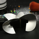 Geometric Earrings Exaggerated Statement Earrings Punk Stylish Sectored Twisted Earring Jewelry for Women and Girls