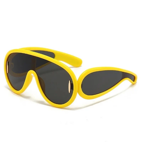 Unisex Y2K Sunglasses Square Mirror Punk Sunglasses display picture 3