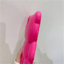 Korean Cute 3D Cartoon Bear Pink Phone case for iPhone 11, 12,13 AND 14 Plus