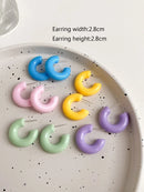 Minimalist Cuff Hoop Earrings (5 pairs)