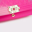 Trendy Large Jelly Bags, Colorful Bag, Jelly Crossbody Shoulder Purse