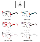 Blue Light Blocking Glasses Anti Blue Light Glasses Cat Eye Women Glasses Frame Clear Anti-blue Light