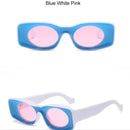 Punk Concave Square Sunglasses for Women and Men
