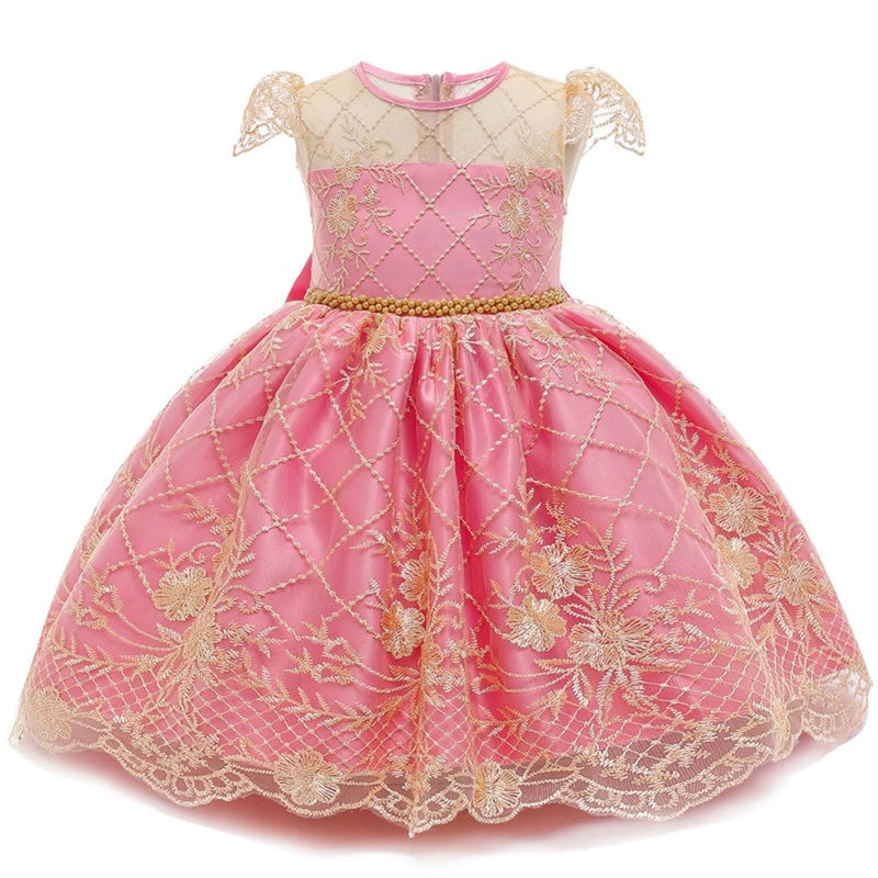 Baby Girl Dress Toddler Girl Clothes Lace Christening Gown Princess Infant Party Dresses