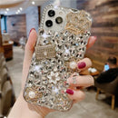 Luxury Bling Glitter case for iPhone 13, 13 Pro, 13 Pro Max, 14  and 14 Pro Max (White)
