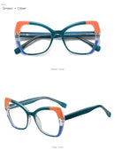 Blue Light Blocking Glasses Anti Blue Light Glasses Cat Eye Women Glasses Frame Clear Anti-blue Light