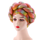 Pre-Tied Turban Women Turban Braided Turban African Headwrap - FayaChoice