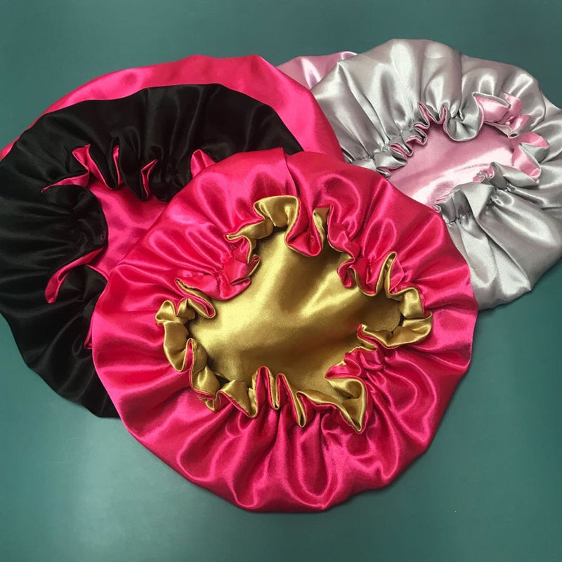 Kids Satin Bonnet sleeping cap - FayaChoice